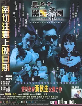 《黑社会档案之黑金帝国》The Kingdom of Mob 黄秋生、彭丹、陈慧敏、胡渭康等主演海报图